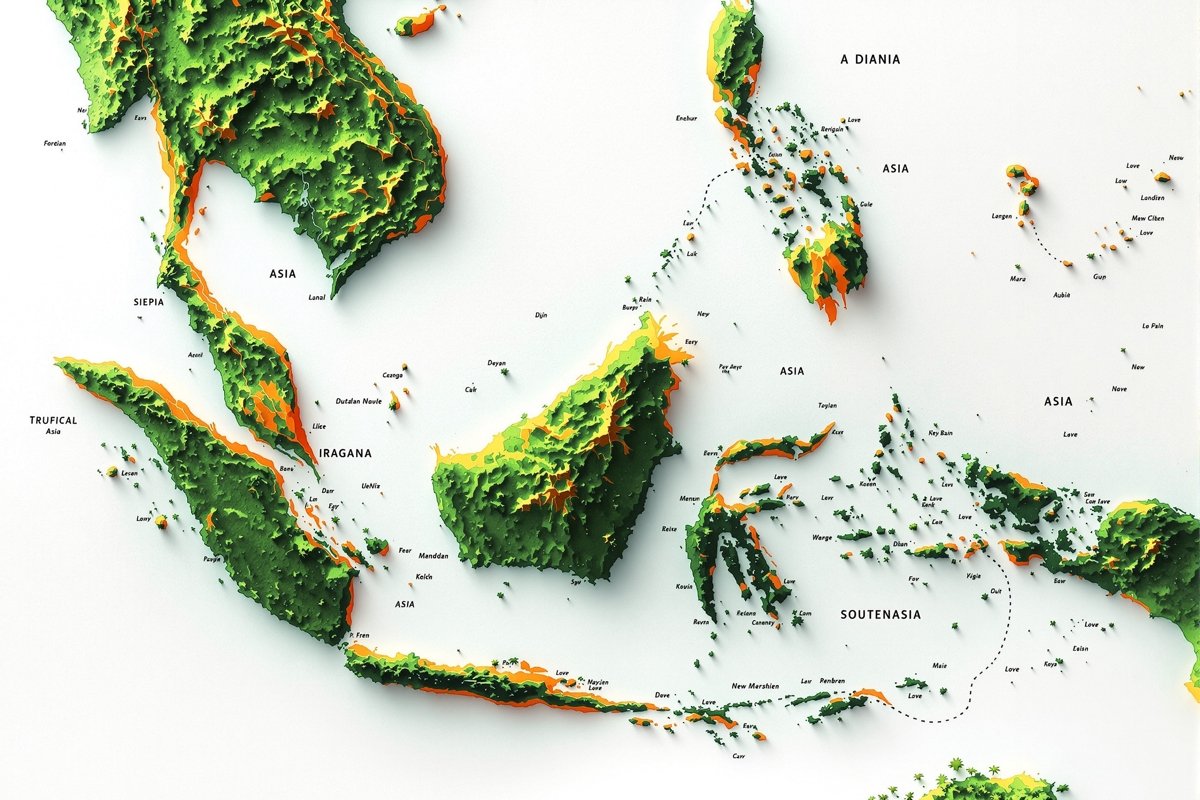 东南亚电影 - 亚洲电影地区索引 东南亚电影 地图